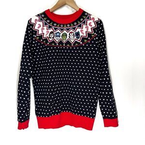 Marvel Ugly Christmas Sweater Superhero Fair Isle Captain America Iron Man Hulk